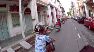 Lambretta Thailand visit Penang Street Art | Action Cam | Sony