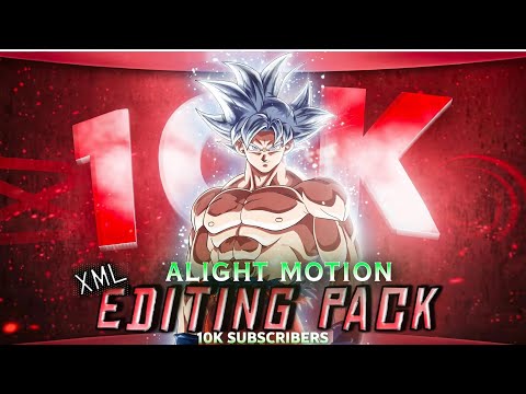 10K SUBSCRIBERS SPECIAL — EDITING PACK 🔥