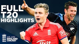 Incredible T20 Goes Down To The Final Ball! | England v New Zealand HIGHLIGHTS  Oval 2013