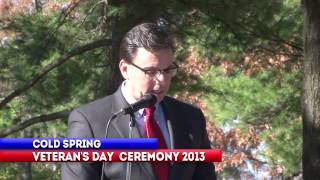Cold Spring Veteran's Day Ceremony 2013 hd