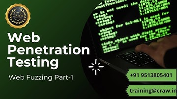 Web Penetration Testing (Web Fuzzing Part-1) Live Webinar | Tutorial Video | Craw Cyber Security