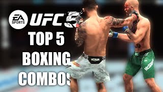 UFC 5 | TOP 5 BOXING COMBINATIONS | TIPS / TUTORIAL