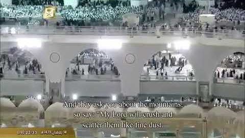 تلاوة خاشعة لسورة طه لفضيلة الشيخ عبدالله عواد الجهني لصلاة التراويح يوم 14 رمضان 1439 هجرية