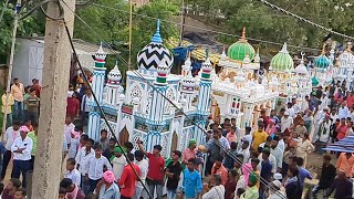 अकदत क सथ नकल महररम तजय जलस Procession With Tajiya. New Marsiya Muharram 2023