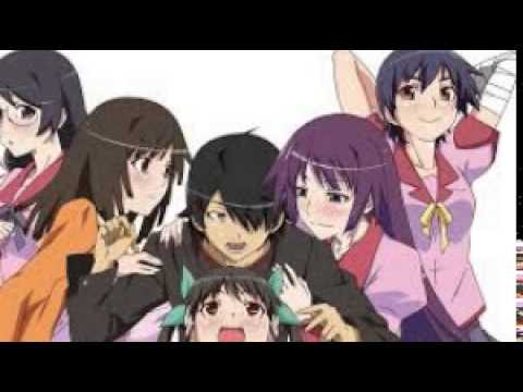 Owarimonogatari 終物語 OP / Opening 「Decent Black」