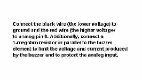 Tenet Technetronics: interfacing buzzer with comet