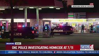 Police investigating shooting at Oklahoma City gas station
