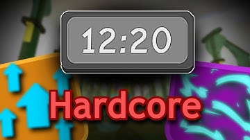 Yokai Peak Hardcore 12:20 Speedrun | Dungeon Quest