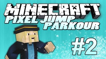 Minecraft Pixel Jump Parkour | Ep 2 | "Weird Puzzles" (Minecraft Parkour Map)