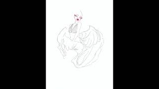 Ruby Glasshouse (Marylin Monroe) Pt. 1 - H:UL | Hīrā Hayami Timelapse #art #timelapse #oc #hyperfae
