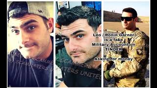 Some Military Romance Scams.. we saw in March 2020
