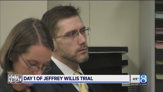 Tears, 911 call during first day of Willis trial testimony