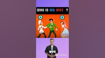 Who is his wife ? #quiztest #quizchallenge #riddlesquiz #quizzing #quiztime #quizquestions