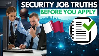Security Guard Jobs in Qatar | Secret Requirements Revealed 2025 | Mexcreationtv
