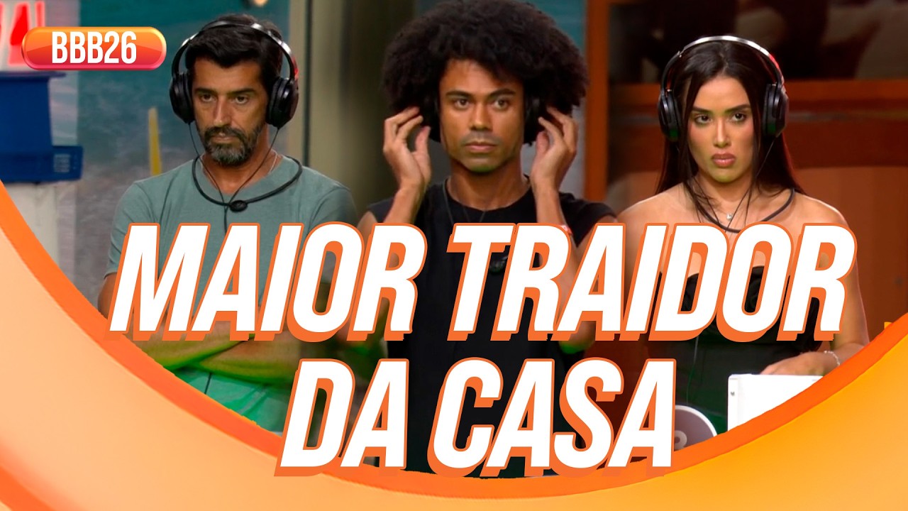 SINCERÃO: Alberto Cowboy, Breno e Jordana apontam o maior TRAIDOR da casa! 🔥 | BBB 26