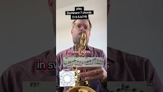 play Dominant 7 #chords in all keys - in allen Tonarten #jazz #saxophone #swing #music