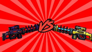 Pixel Gun 3D- Supercharged Rifle vs Electro Blast screenshot 3