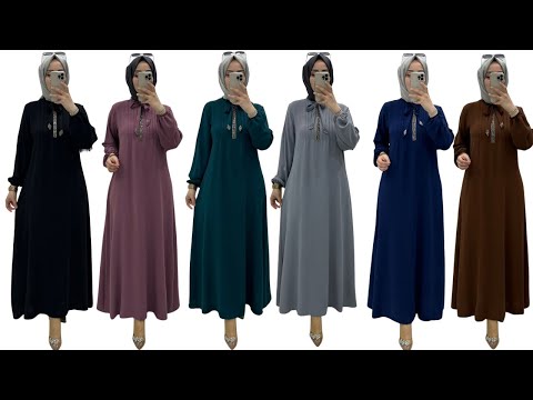 BU ELBİSE MODELİ KAÇMAZ❗️ - NEFA MODA TESETTÜR GİYİM - Hijab Fashion