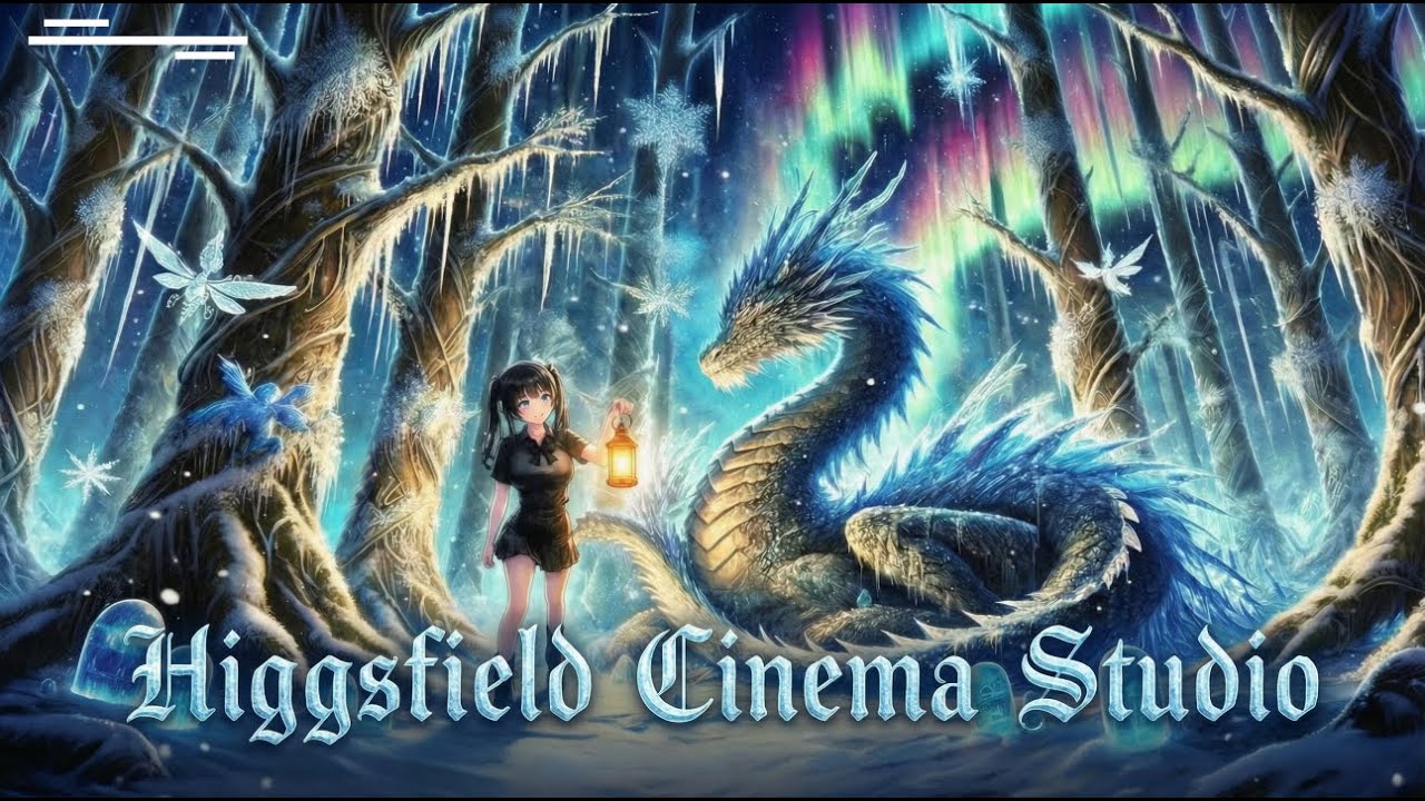 Higgsfield Cinema Studioで映画風の簡単画像動画生成