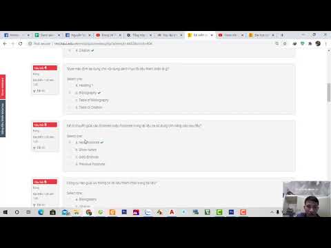 Video Trắc nghiệm 2 Xử lí văn bản nâng cao - youtube