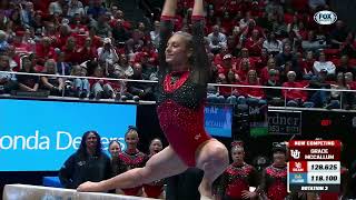 Grace McCallum Perfect 10.0 Beam Utah vs UCLA 3-15-25