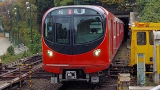 東京メトロ丸ノ内線2000系2132F各駅停車荻窪駅行き四ッ谷駅到着