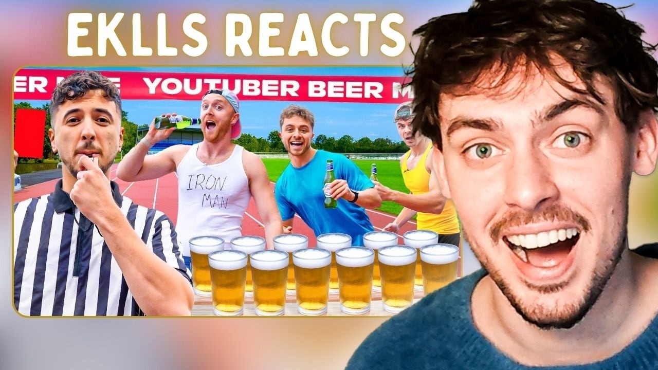 The ULTIMATE Drunk Beer Mile Race 2! (Reaction)