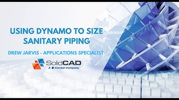 Using Dynamo to Size Sanitary Piping
