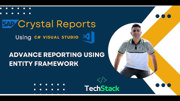 Creating Crystal Reports in Entity Framework with Dataset Integration in C# using Visual Studio
