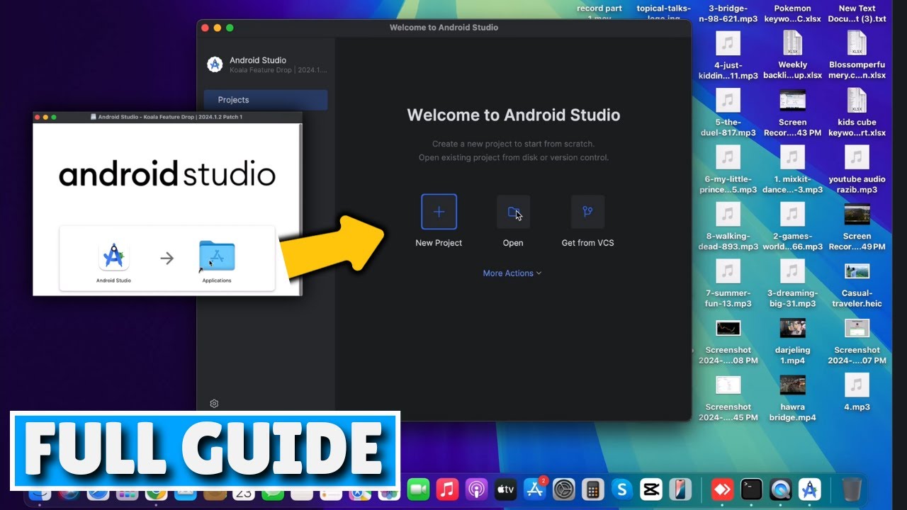 How to Download and Install Android Studio in Macbook | Step By Step ...