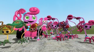 MOMMY LONG LEGS ALL SKINS POPPY PLAYTIME CHAPTER 1 3 CHARACTERS In Garry's Mod!