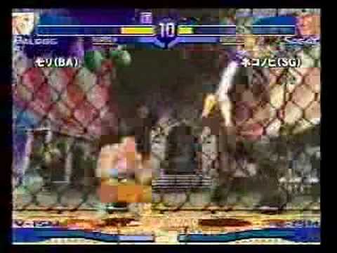 SFA3- Vega/A-ISM Charlie vs Sagat/Akuma a-cho.com match
