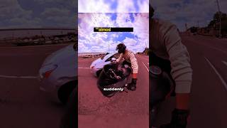 That Car Nearly Hit This Biker 😳#shorts