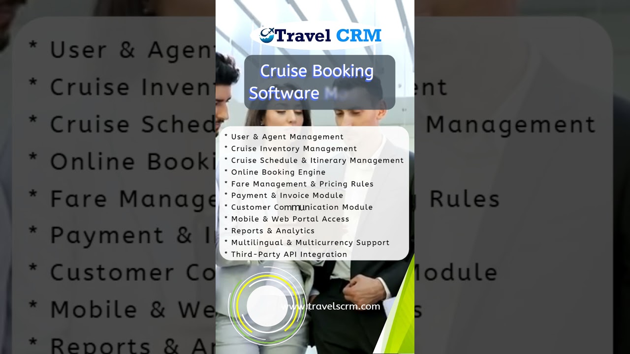 Cruise Booking Software – Lowest Price |White Label Cruise Booking Software Starts Just $399