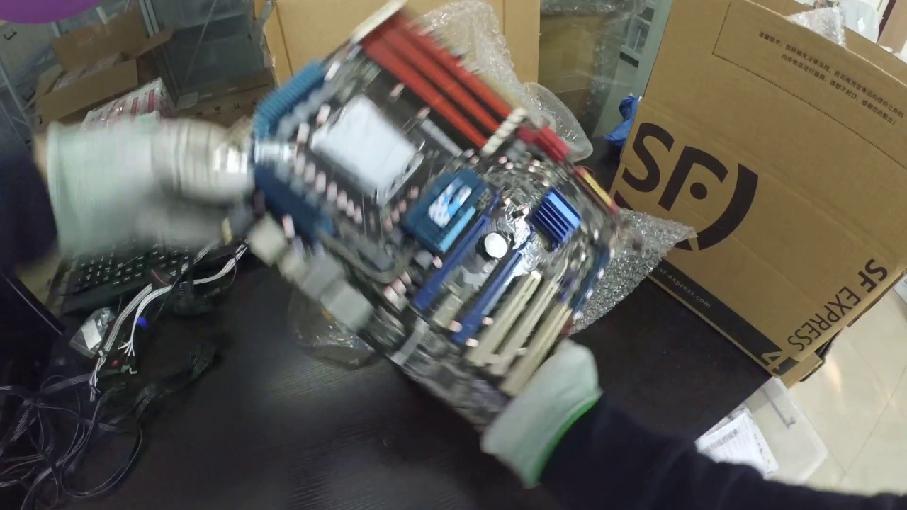 Материнская плата ASUS P6T SE (Обзор посылки №85061)