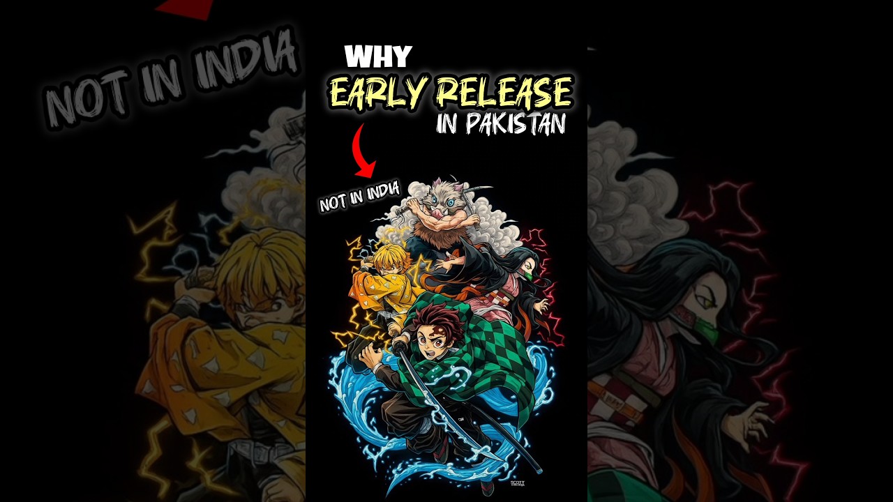 Why Demon Slayer Infinity Castle Movie COMING EARLY TO PAKISTAN?!