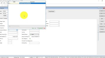 SQL Payroll Software Tutorial 009 Maintain Employee
