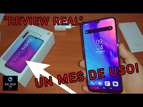 Redmi Note 8 REVIEW  EN ESPA  OL TRAS 1 MES DE USO