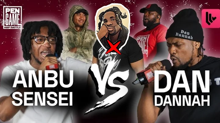 ANBU SENSEI vs DAN DANNAH | PenGame Rap Battle 2025 XERAPH REACTION!!!