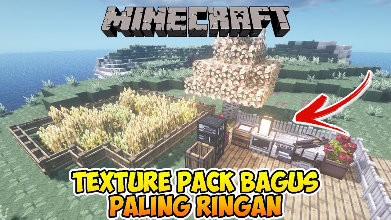 TEXTURE PACK PALING RINGAN DI MINECRAFT COCOK UNTUK SURVIVAL & PVP ...