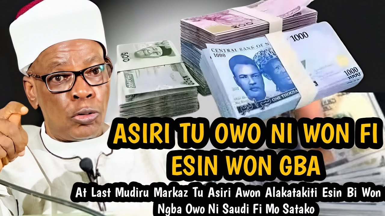 ASIRI TU OWO NI WON FI ESIN WON GBA | At Last Mudiru Markaz Tu Asiri Awon Alakatakiti Esin