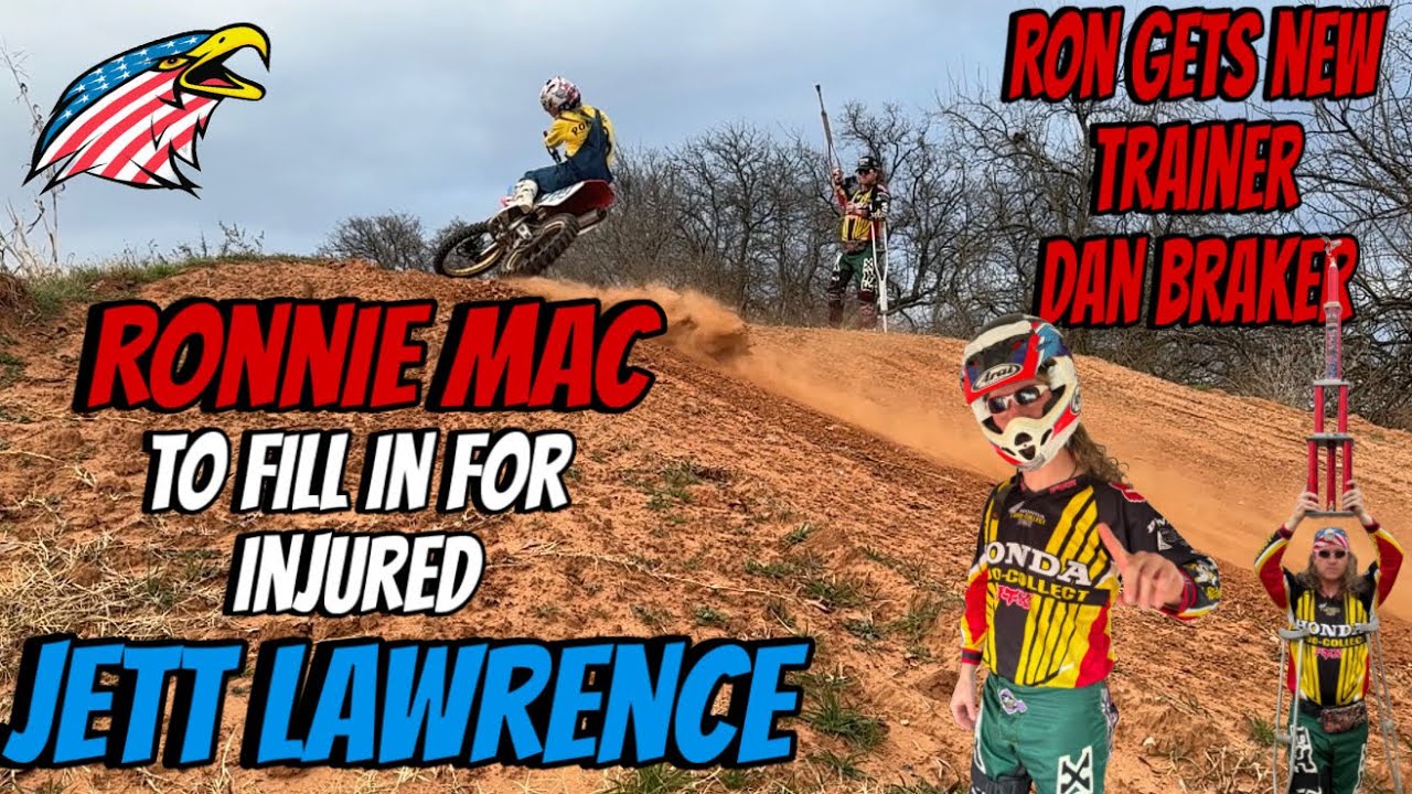Ronnie Mac to Fill in for Injured Jett Lawrence 