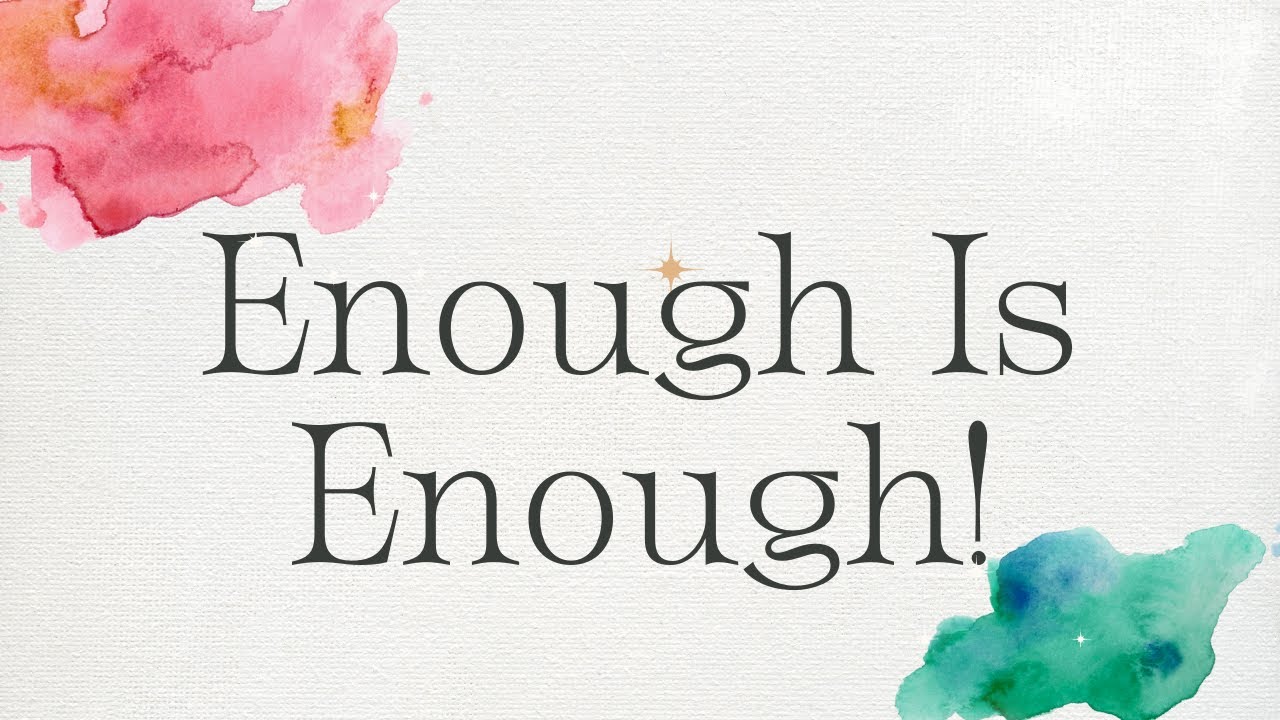 God Is Dealing With Them Now, Enough Is Enough!