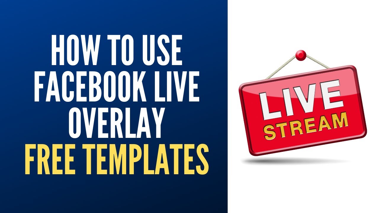 Facebook Live Overlay 2020 Free Templates Facebook Overlay Tool