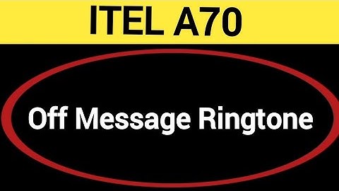 How to turn off message ringtone, Itel A70 me message sound band kaise karen, message problem