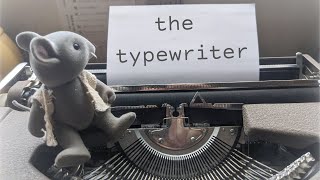 the typewriter (a stop motion experiment)