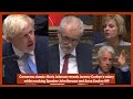 Boris Johnson picks up mic, MP Soubry interrupts, then BoJo mocks Bercow and reveals Corbyn's salary