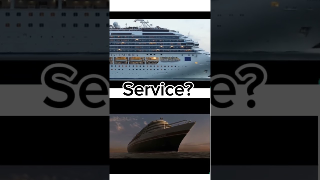 Costa Concordia vs Poseidon 