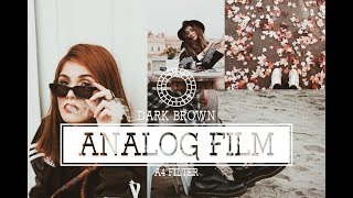 How Editing Tutorial Using VSCO A4 Analog Filter (Dark Brown) screenshot 5