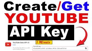 How to Get YouTube API Key 2024 | Create YouTube API Key ( YouTube Data API v3 ) screenshot 2